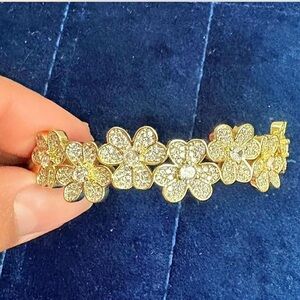 Gold Floral Bracelet